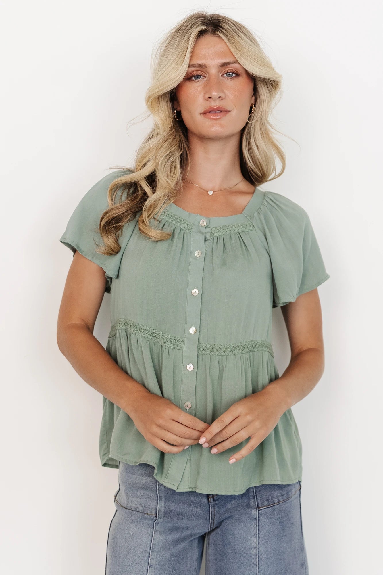 Baltic Born - Unity Button Up Top