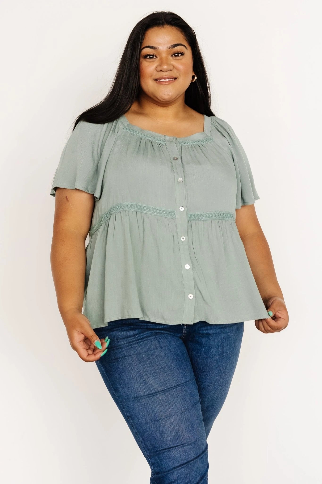 Baltic Born - Unity Button Up Top