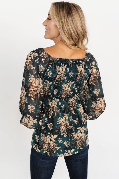 Baltic Born - Fenna Smocked Top