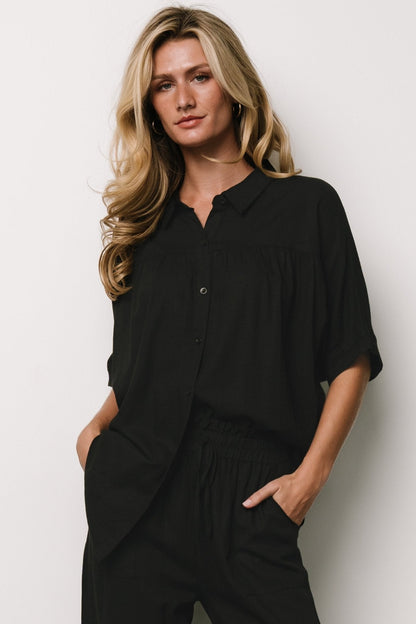 Baltic Born - Romy Button Top