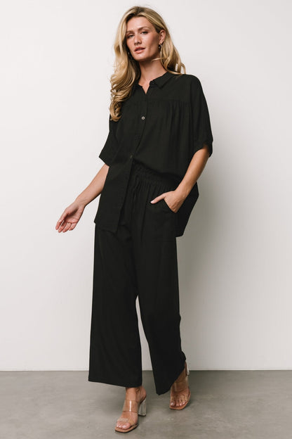 Baltic Born - Romy Button Top