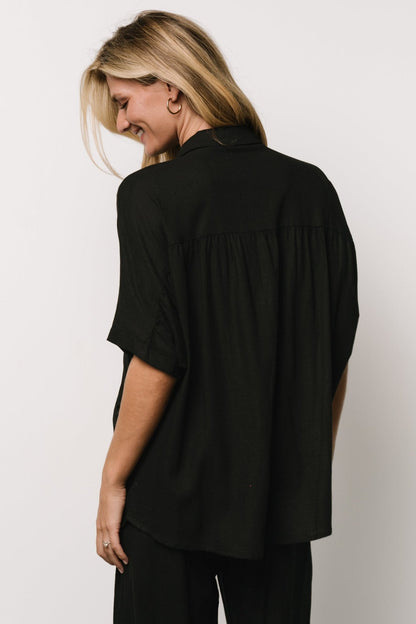 Baltic Born - Romy Button Top