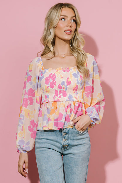 Baltic Born - Sally Smocked Top
