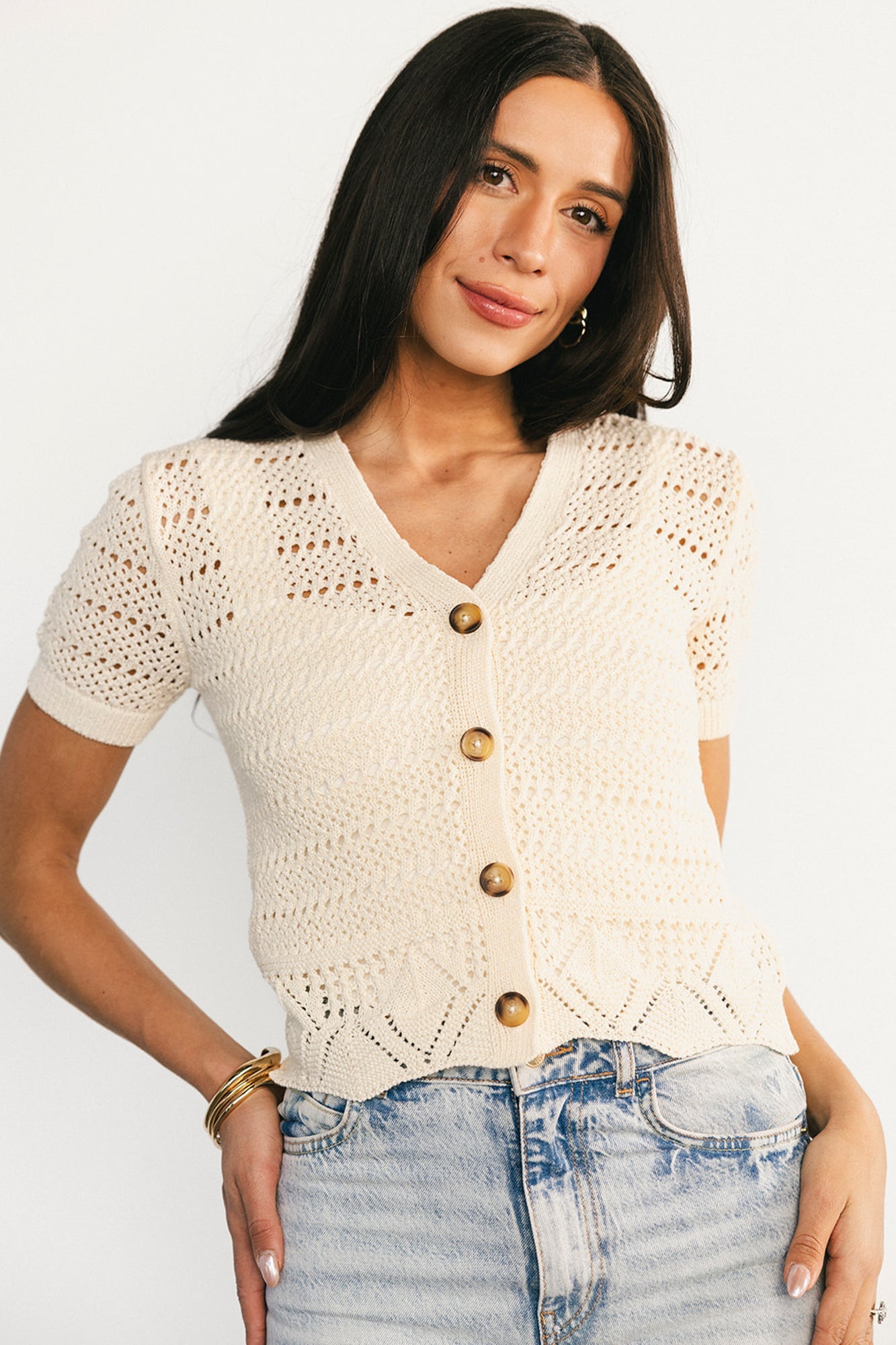 Baltic Born - Candela Crochet Cardigan