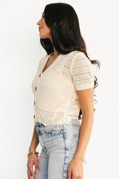 Baltic Born - Candela Crochet Cardigan