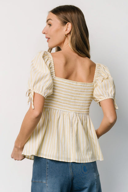 Baltic Born - Betsy Peplum Top