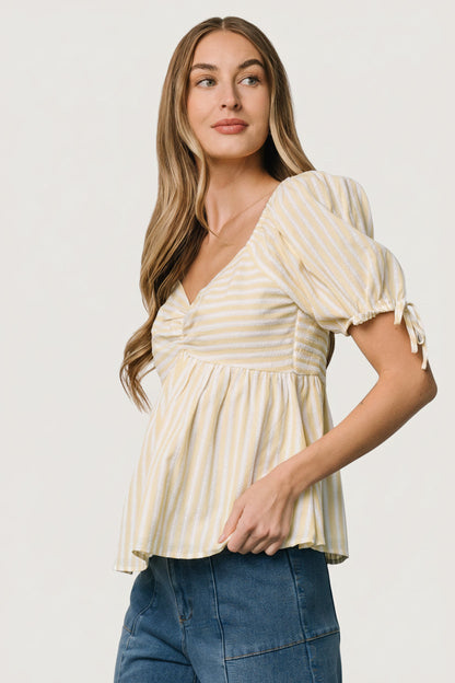 Baltic Born - Betsy Peplum Top