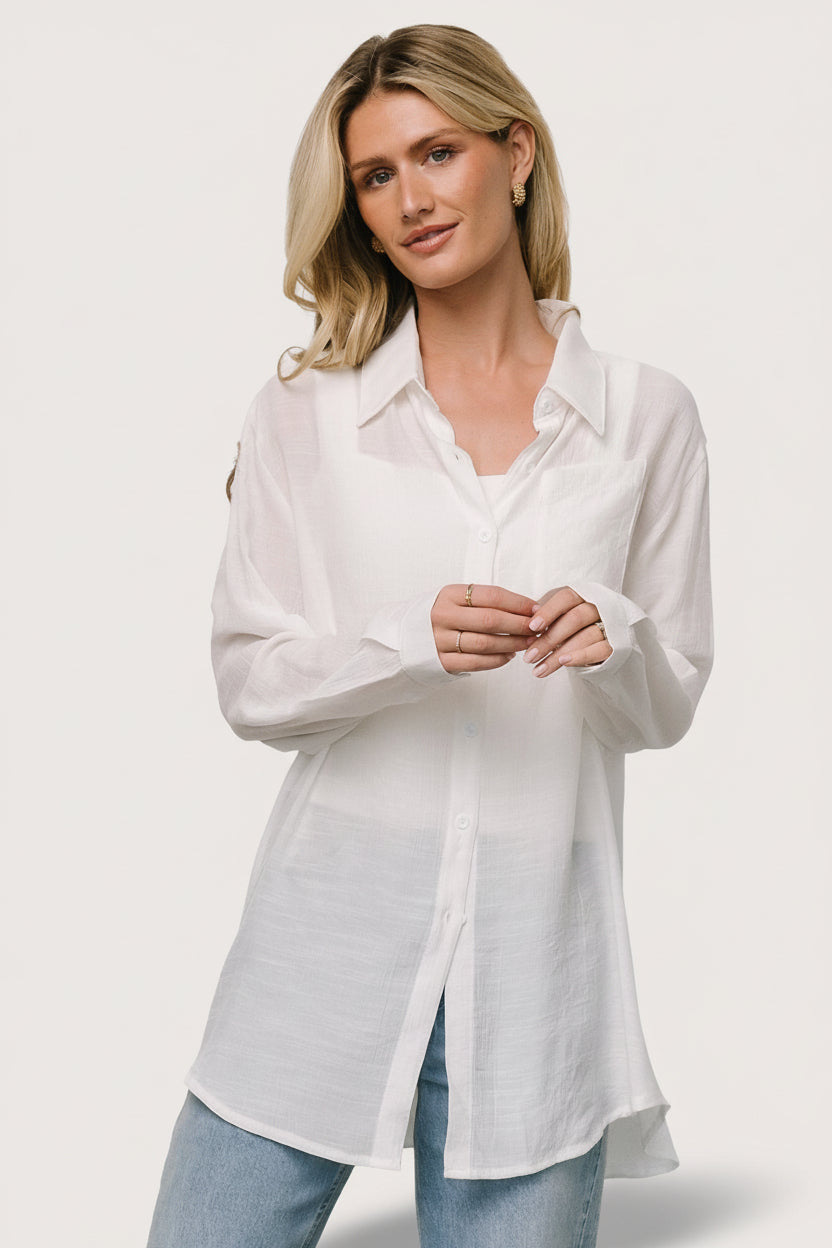 Baltic Born - Breck Button Up Top