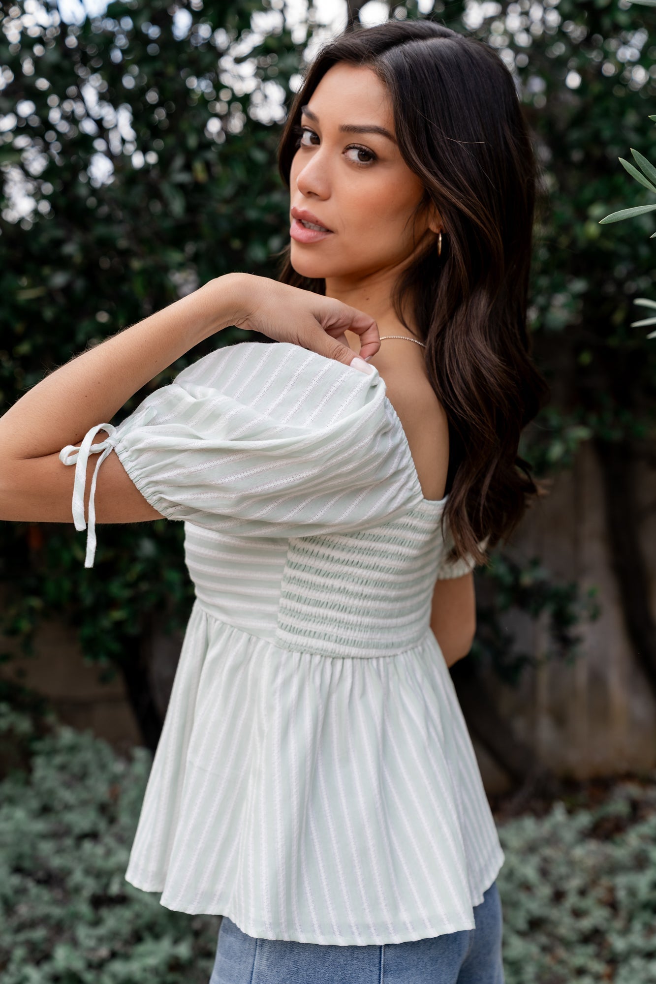 Baltic Born - Betsy Peplum Top