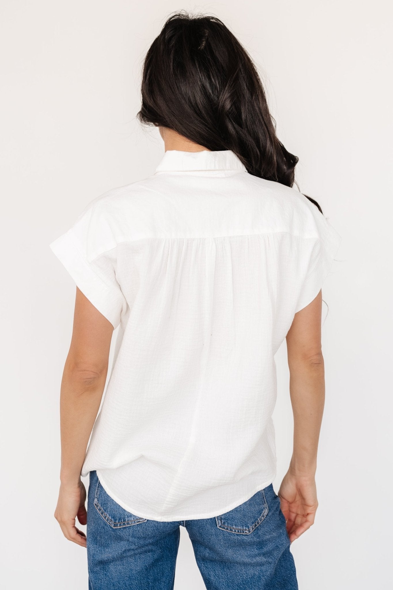 Baltic Born - Jaye Button Top