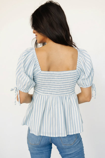 Baltic Born - Betsy Peplum Top