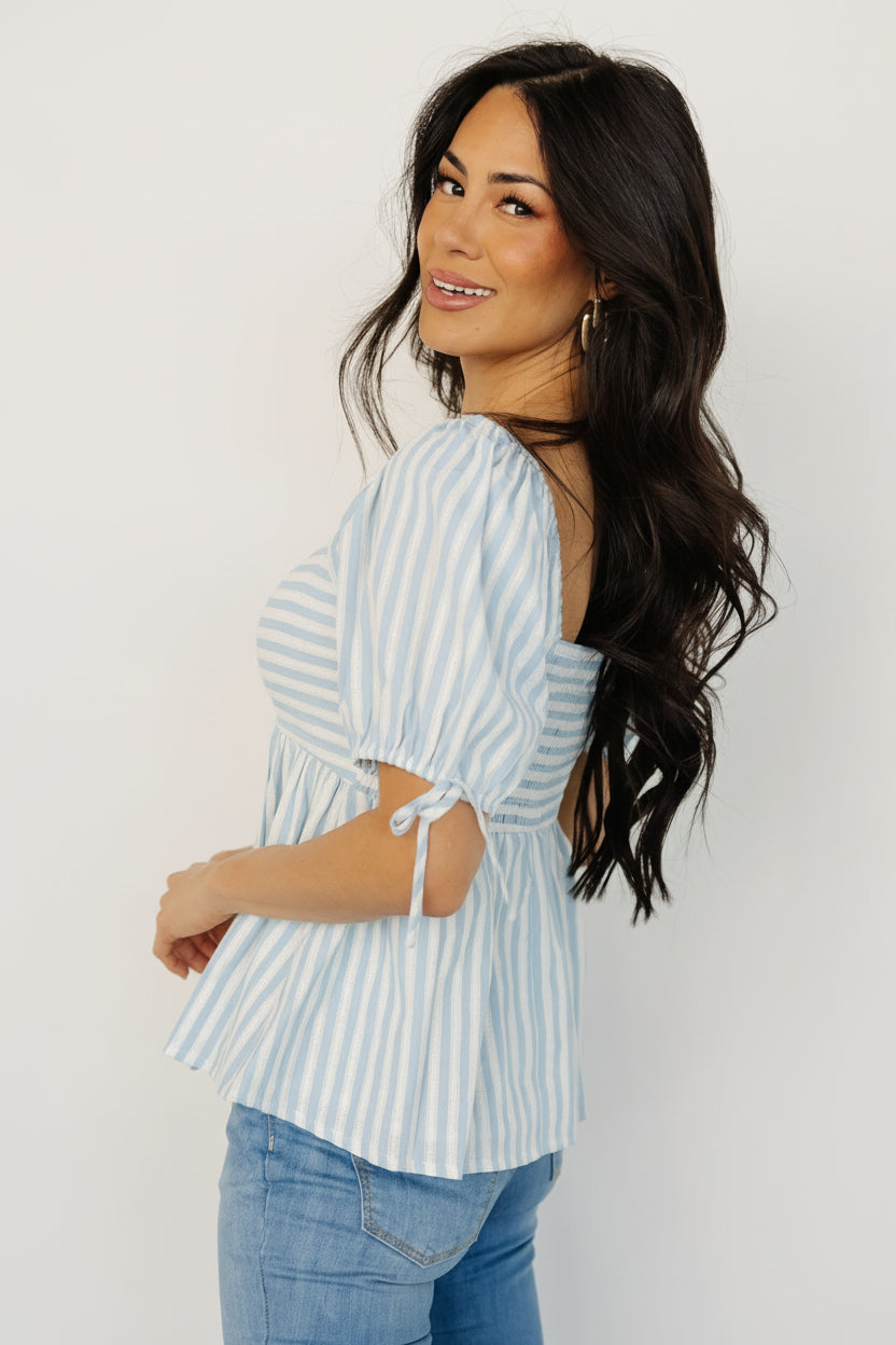 Baltic Born - Betsy Peplum Top