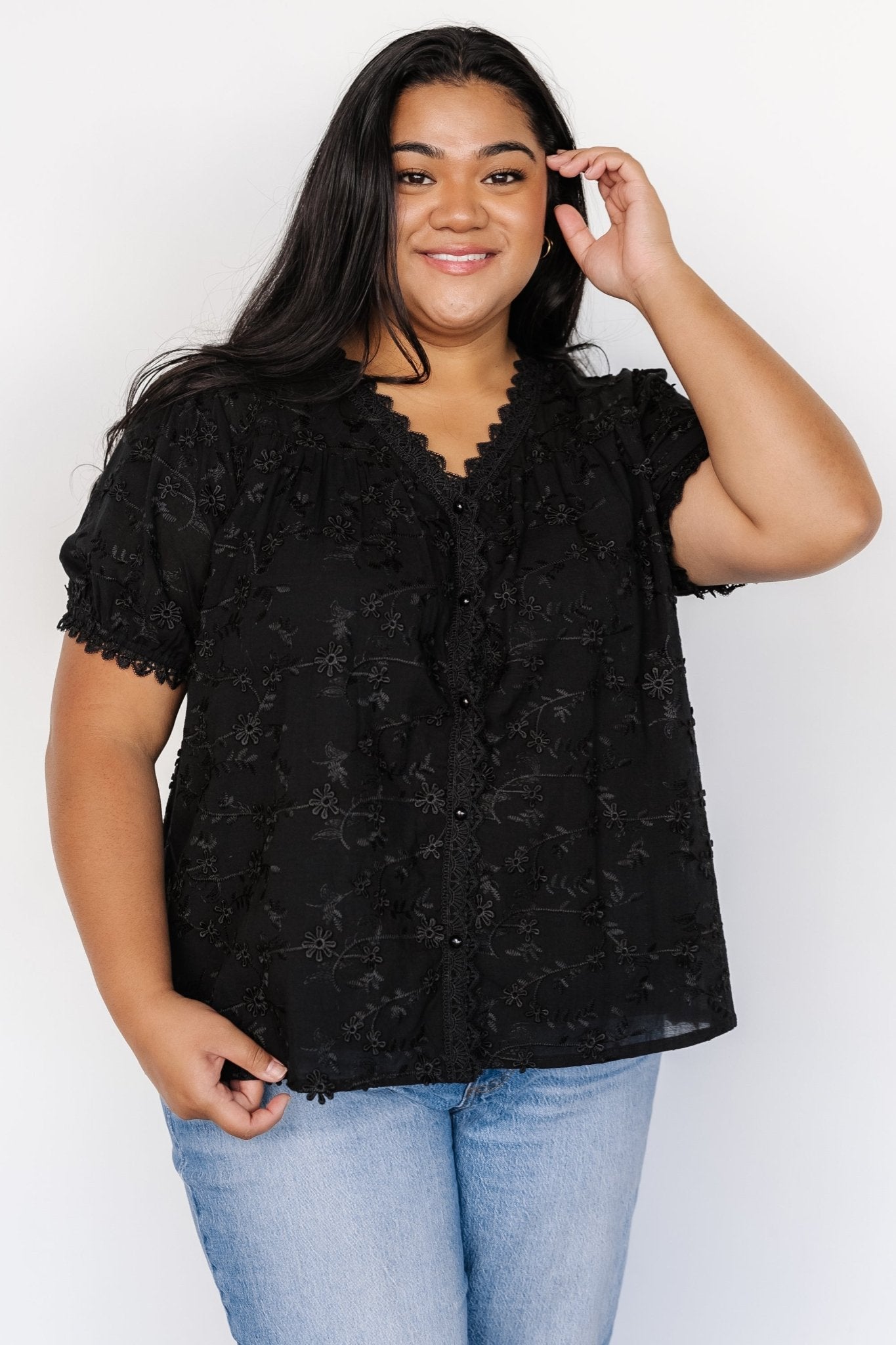 Baltic Born - Pauline Embossed Top