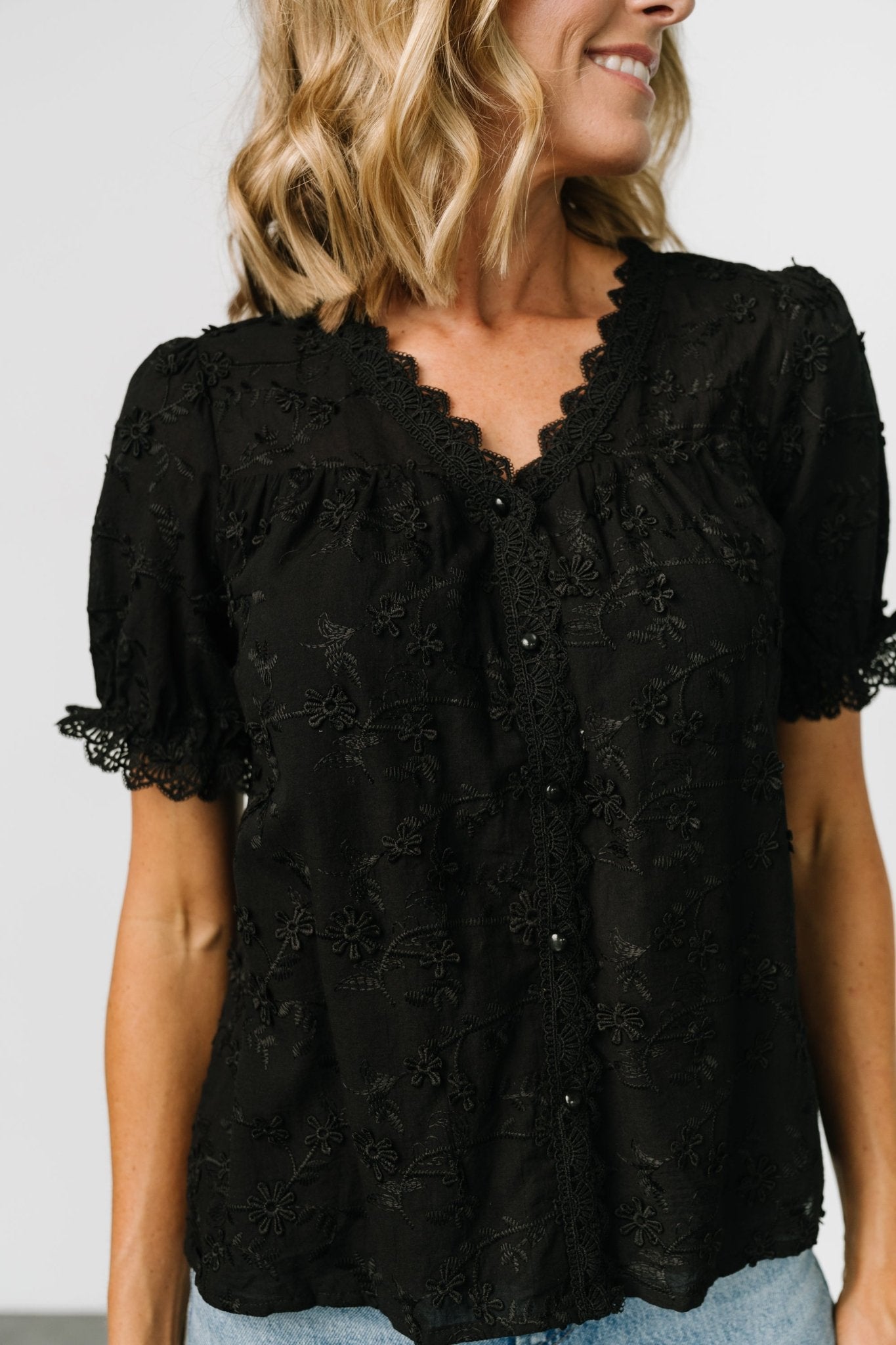 Baltic Born - Pauline Embossed Top