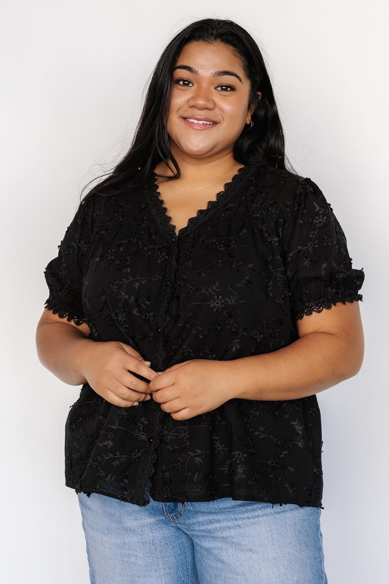 Baltic Born - Pauline Embossed Top