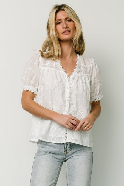 Baltic Born - Pauline Embossed Top