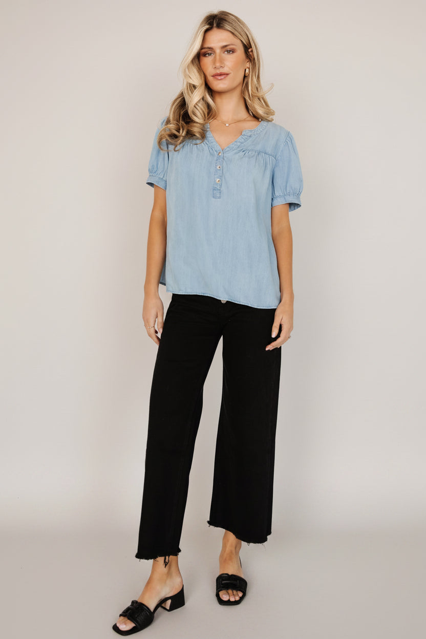 Baltic Born - Dori Button Top