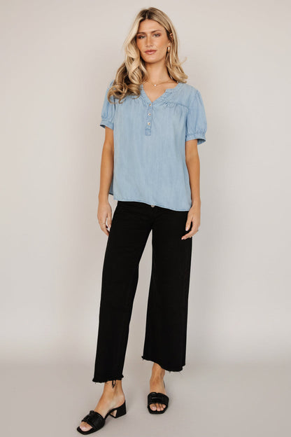 Baltic Born - Dori Button Top