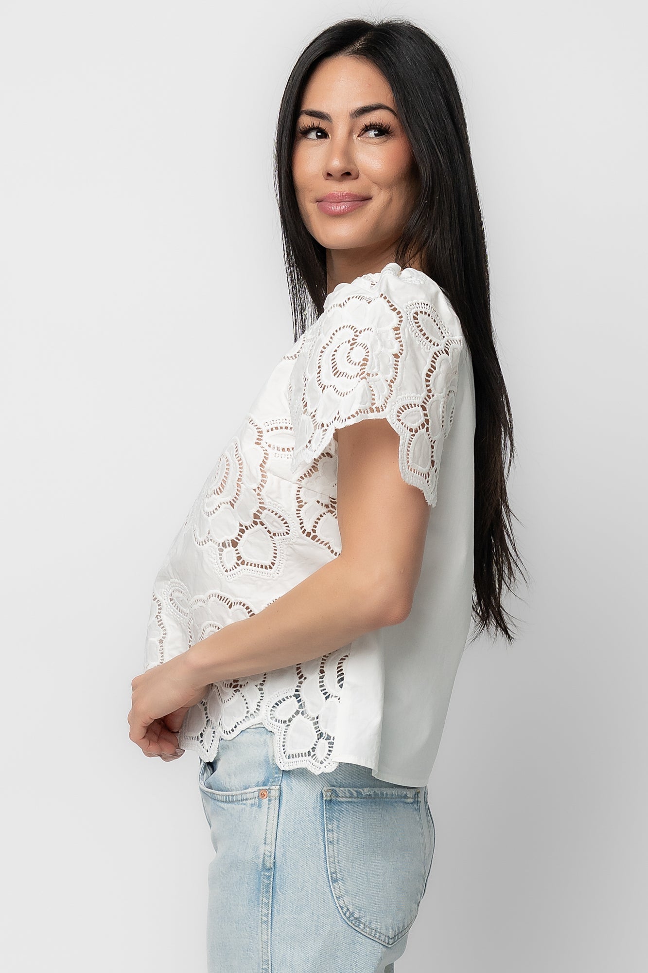 Baltic Born - Delphine Floral Top