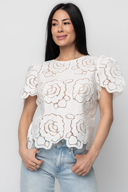 Baltic Born - Delphine Floral Top