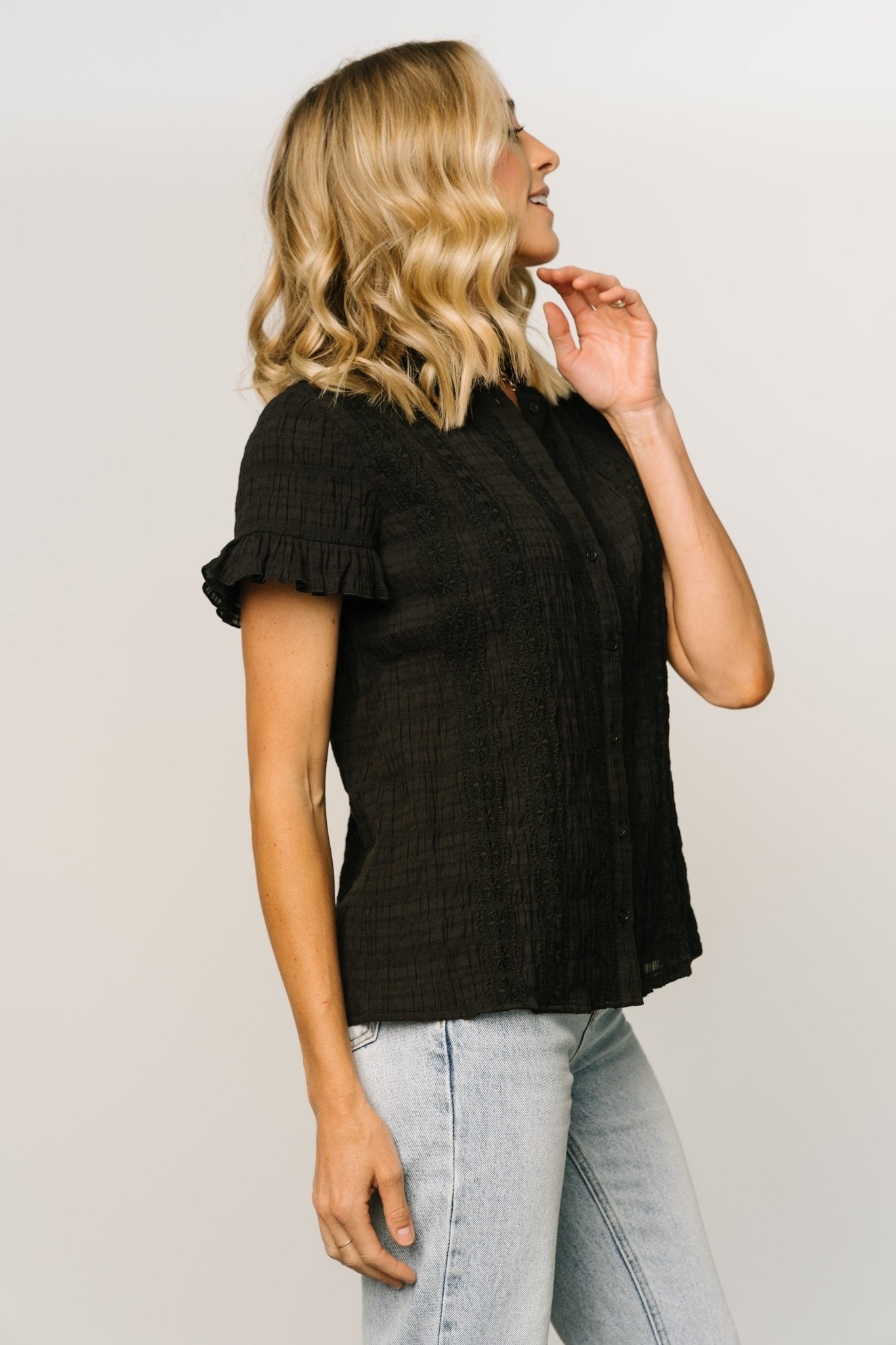Baltic Born - Zara Lace Top
