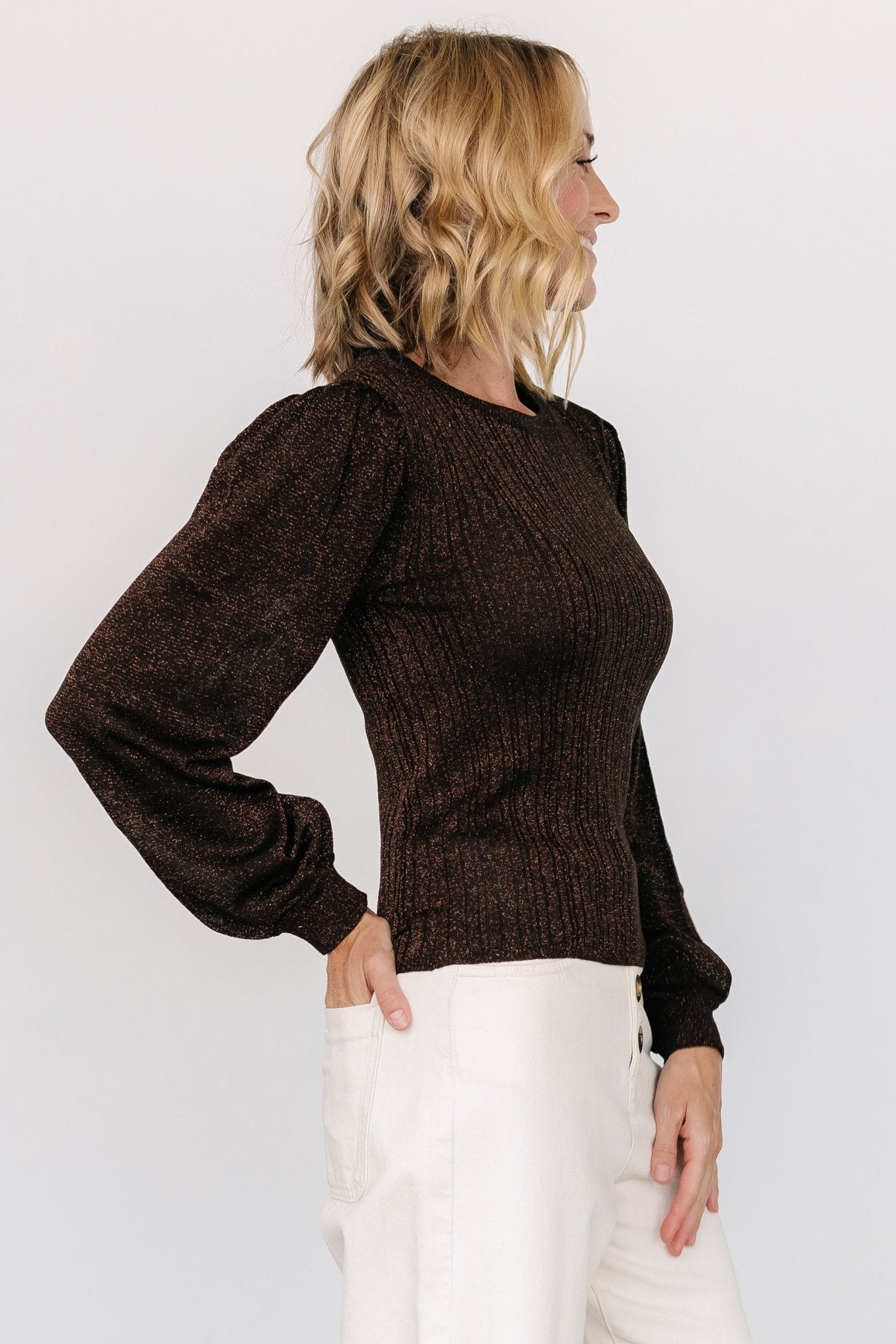 Baltic Born - Padma Shimmer Sweater Top