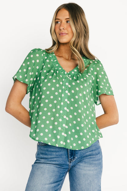 Baltic Born - Posy Button Up Top