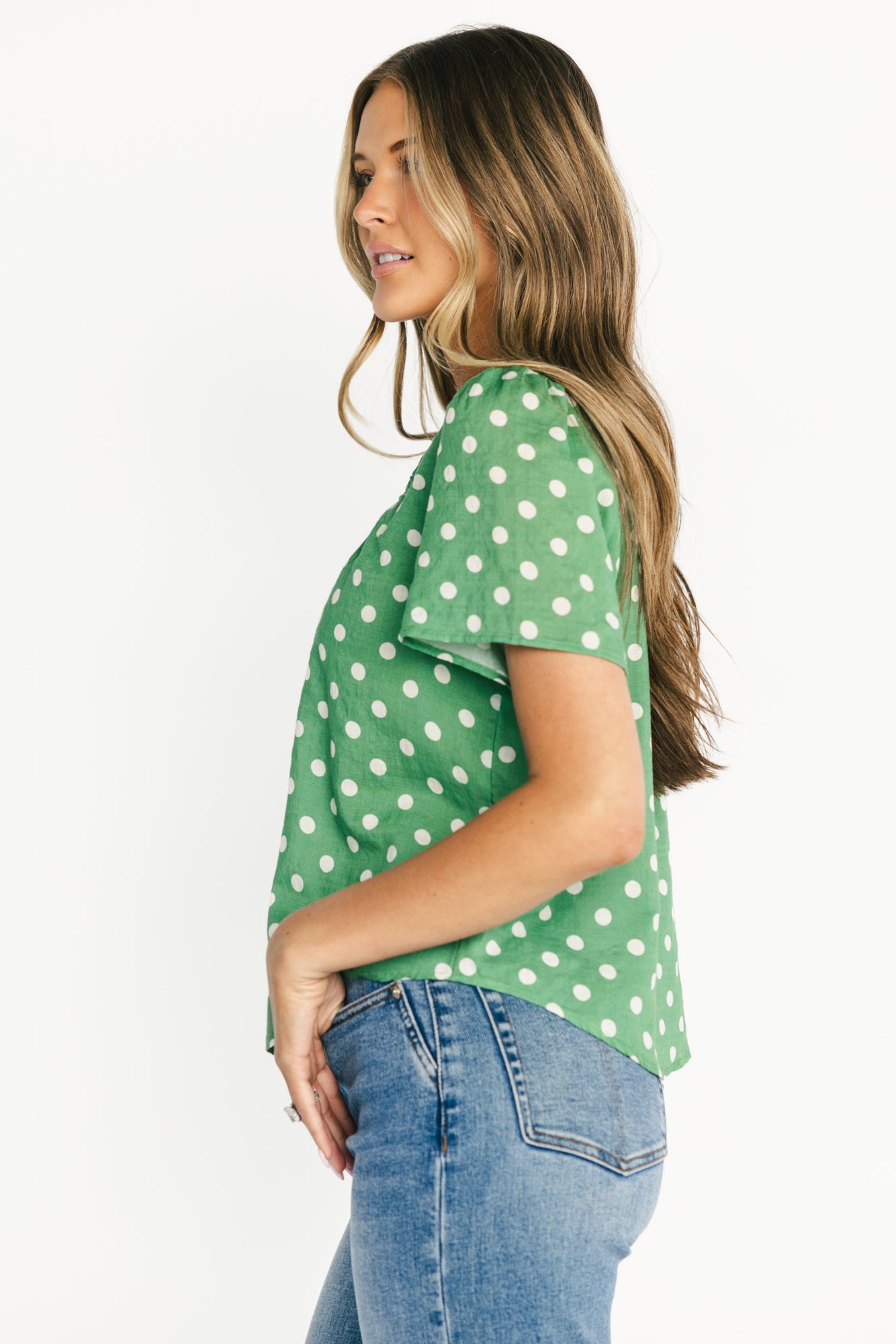 Baltic Born - Posy Button Up Top