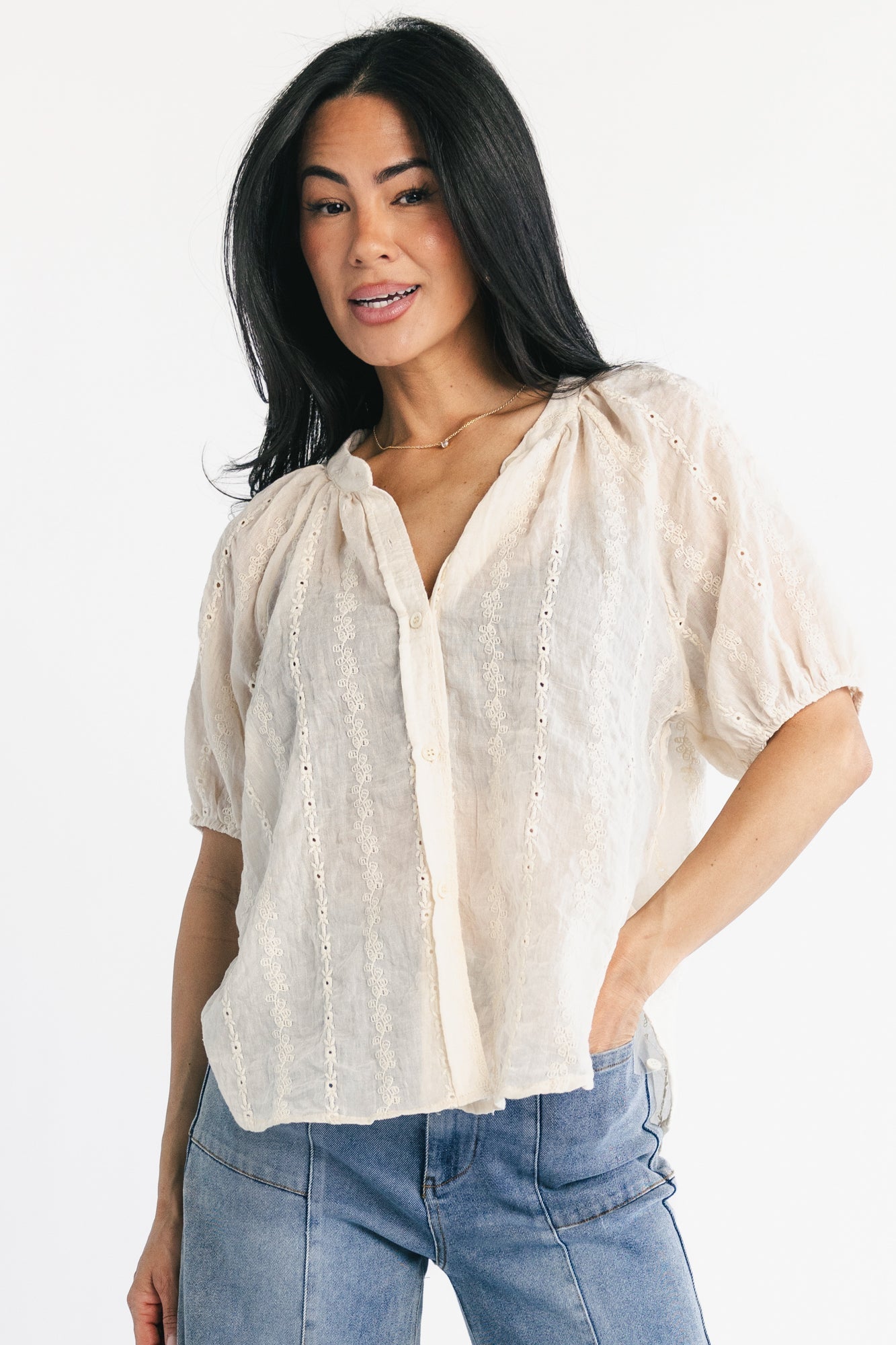 Baltic Born - Bellamy Lace Top