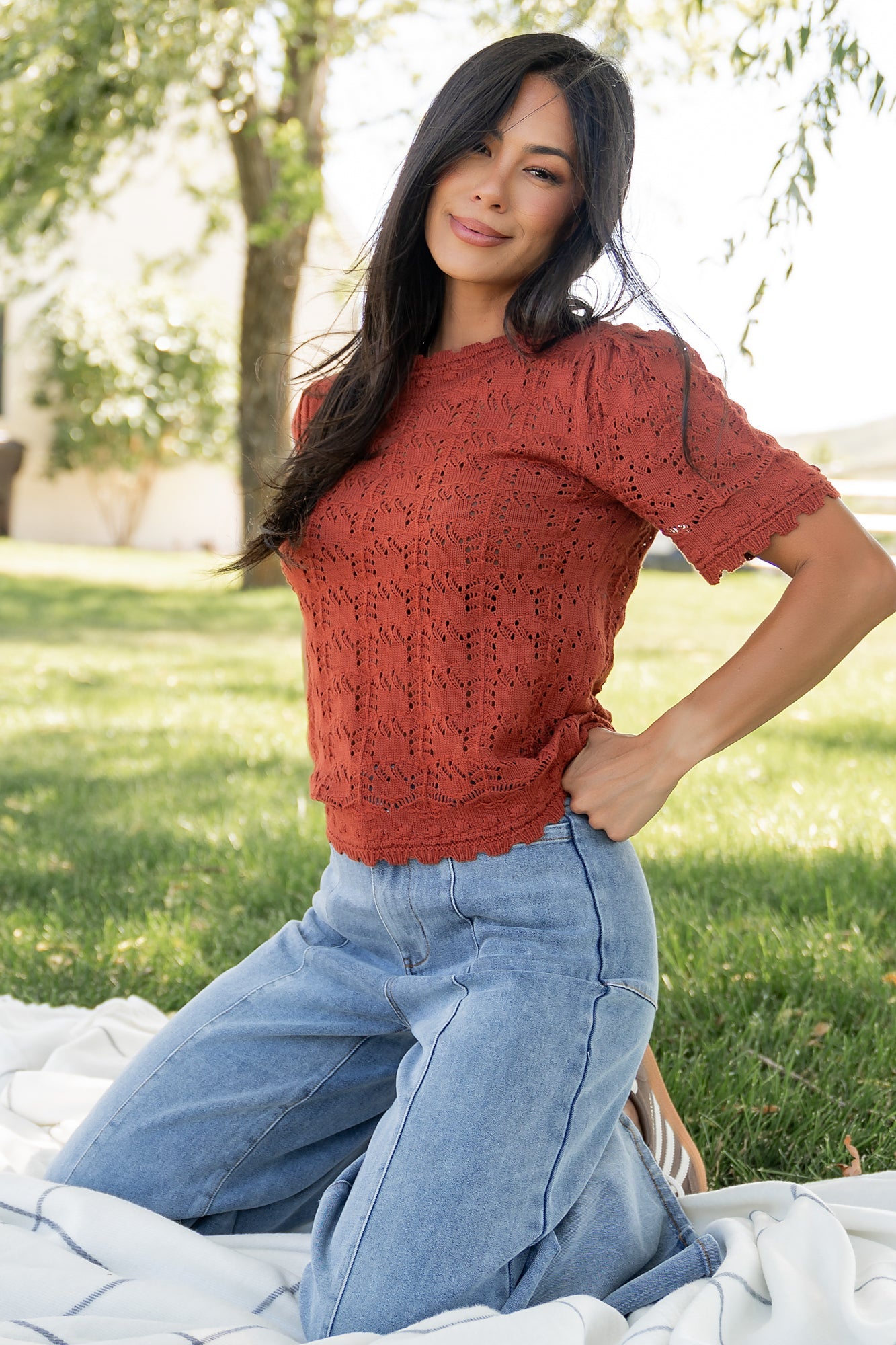 Baltic Born - Serenity Knit Sweater Top