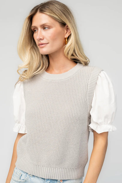 Baltic Born - Taylor Puff Sleeve Top
