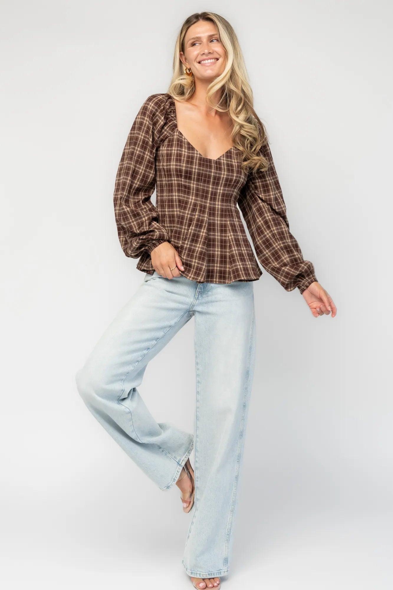Baltic Born - Sutton Peplum Top