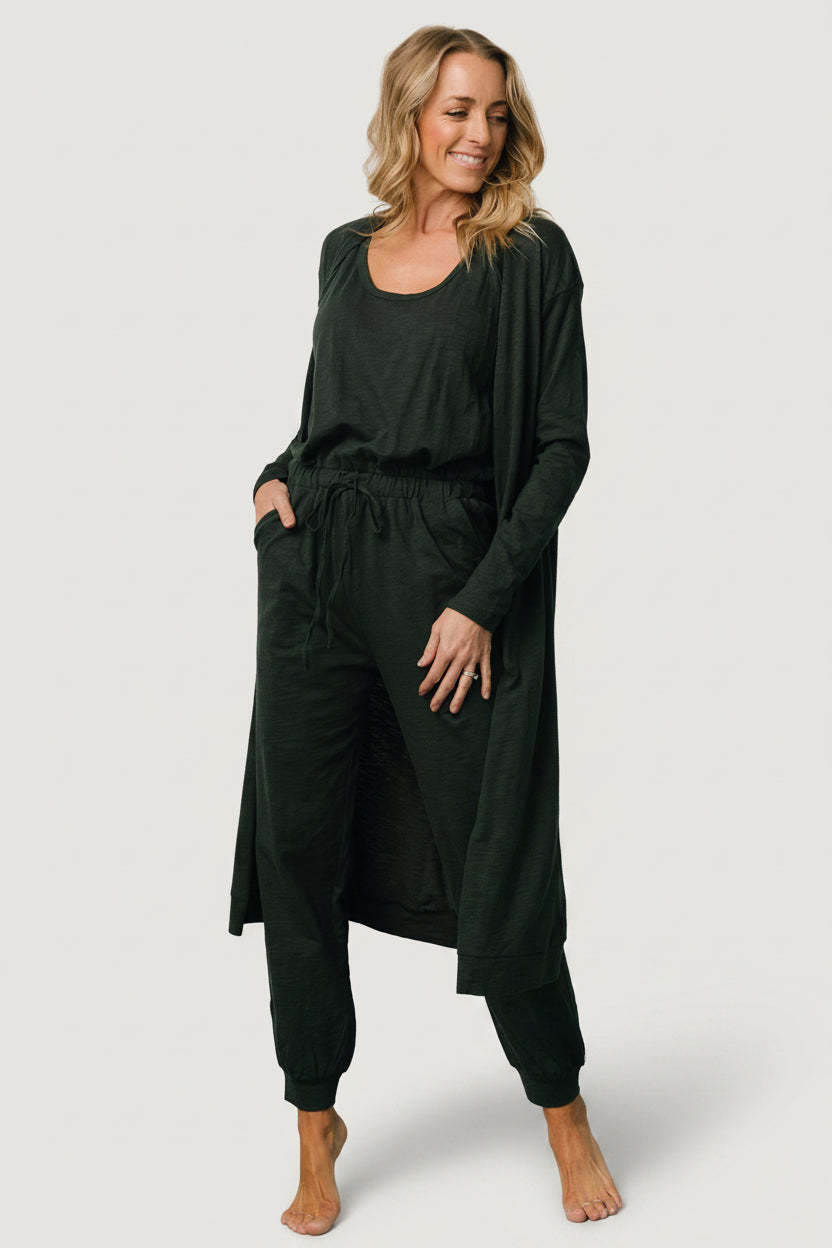 Baltic Born - Janae Jumpsuit + Cardigan Set