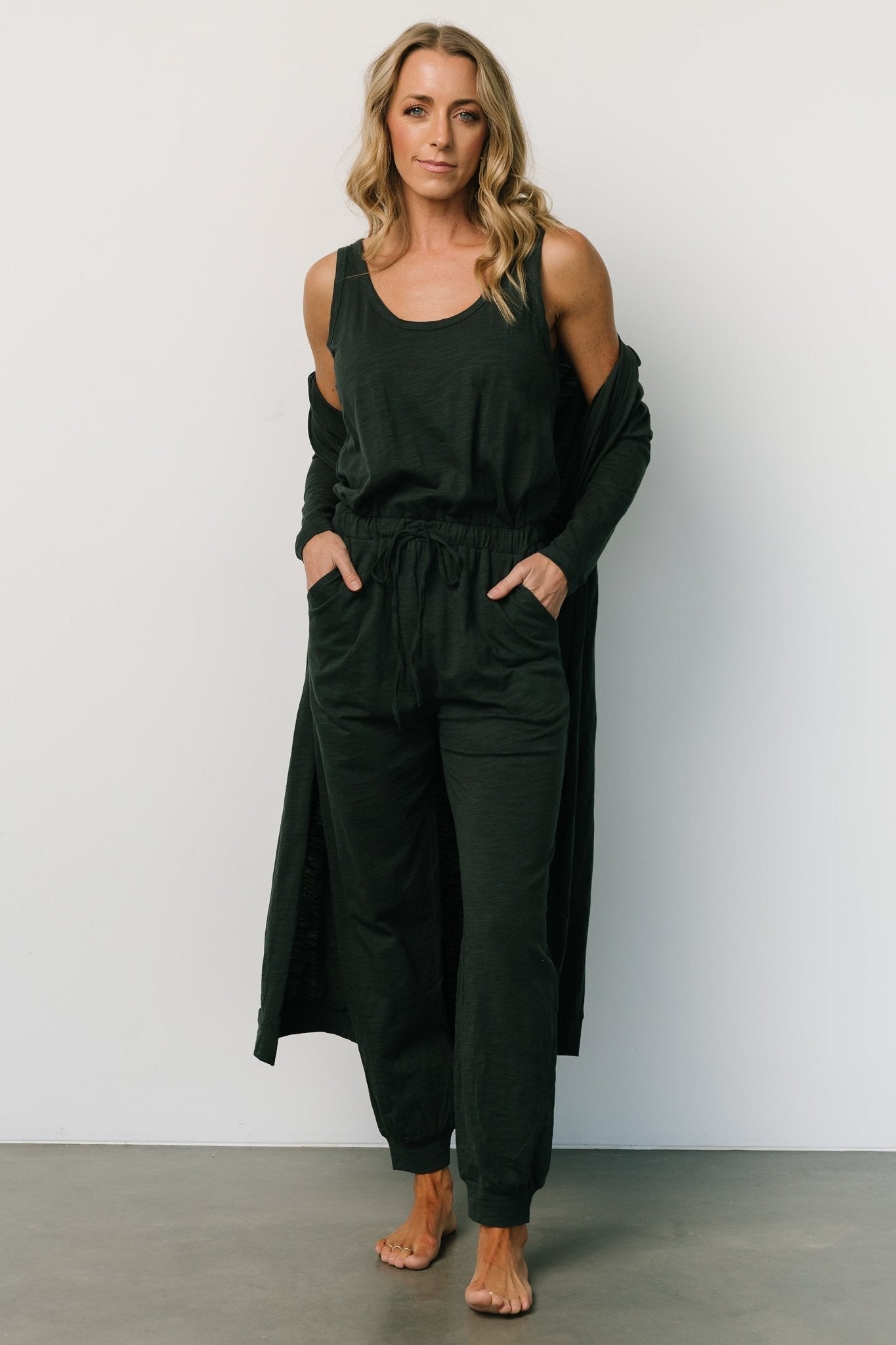Baltic Born - Janae Jumpsuit + Cardigan Set