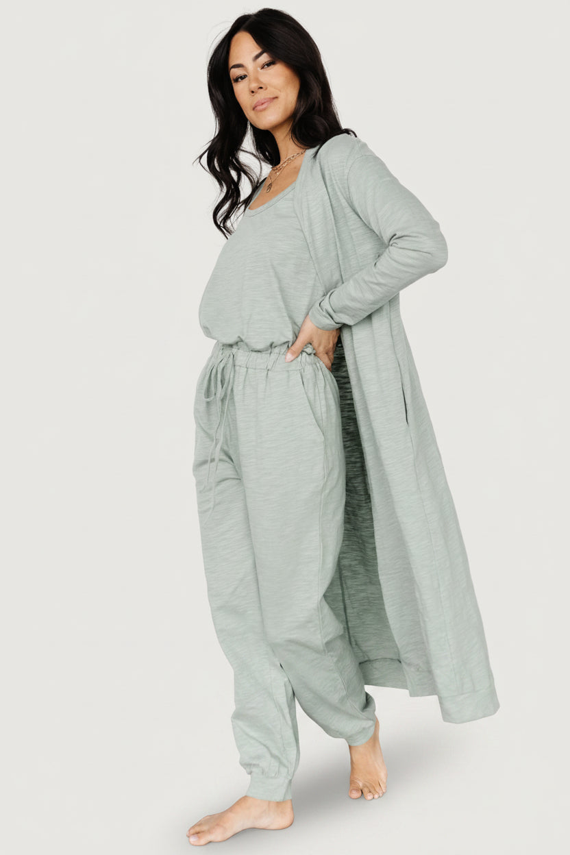Baltic Born - Janae Jumpsuit + Cardigan Set