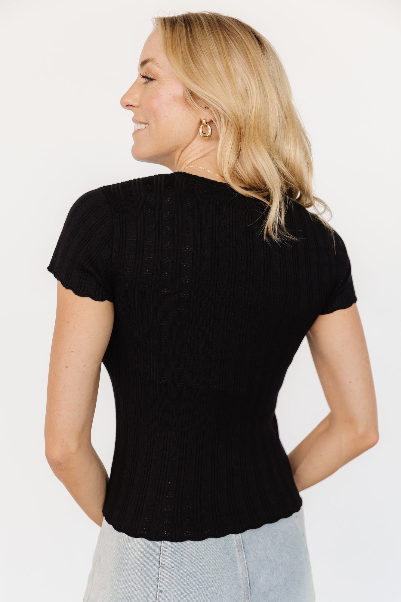 Baltic Born - Penny Pointelle Top