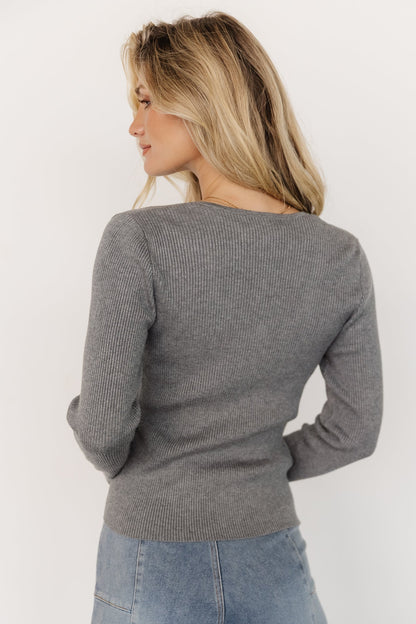 Baltic Born - Leo Ribbed Henley Top