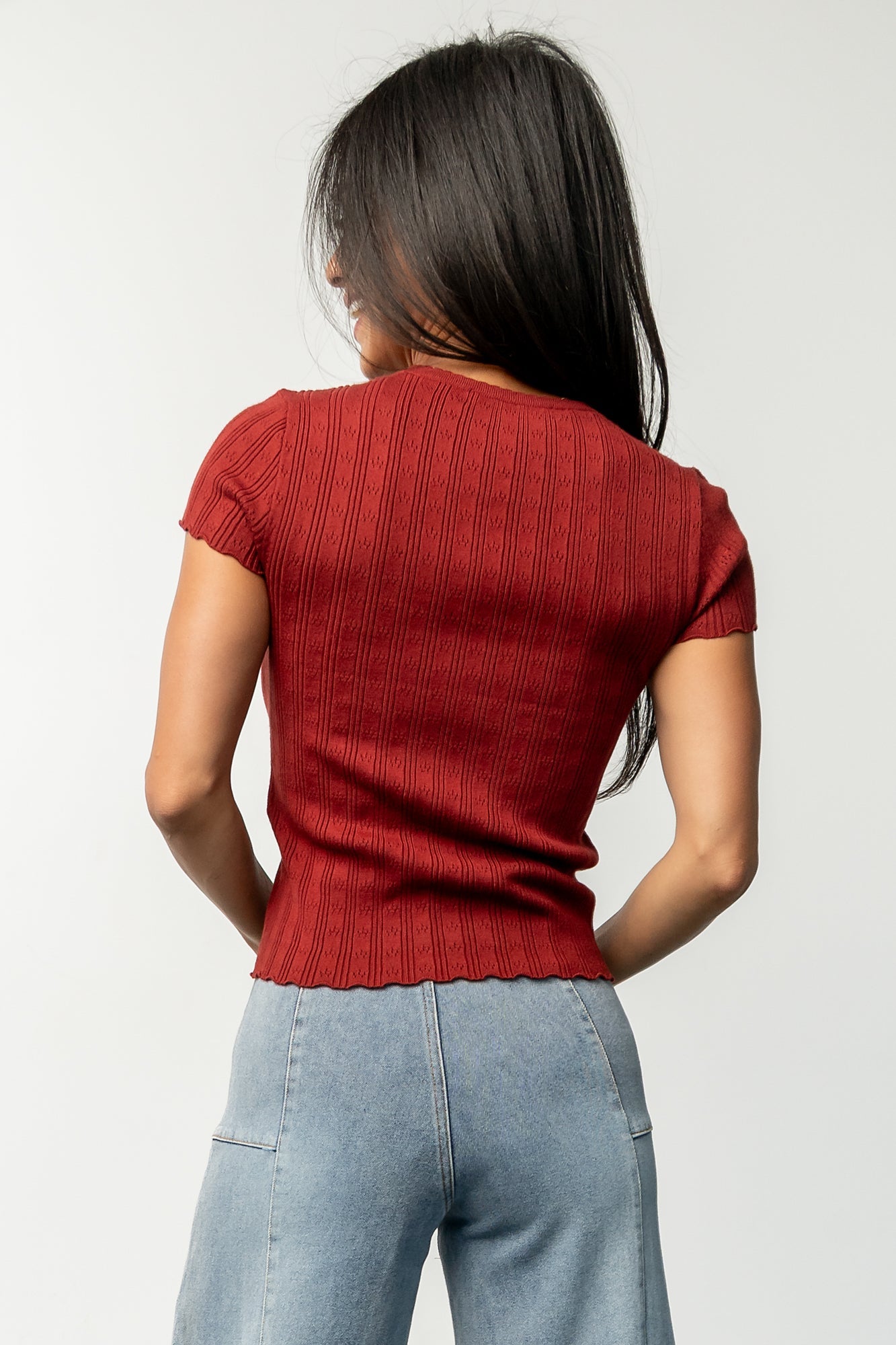 Baltic Born - Penny Pointelle Top