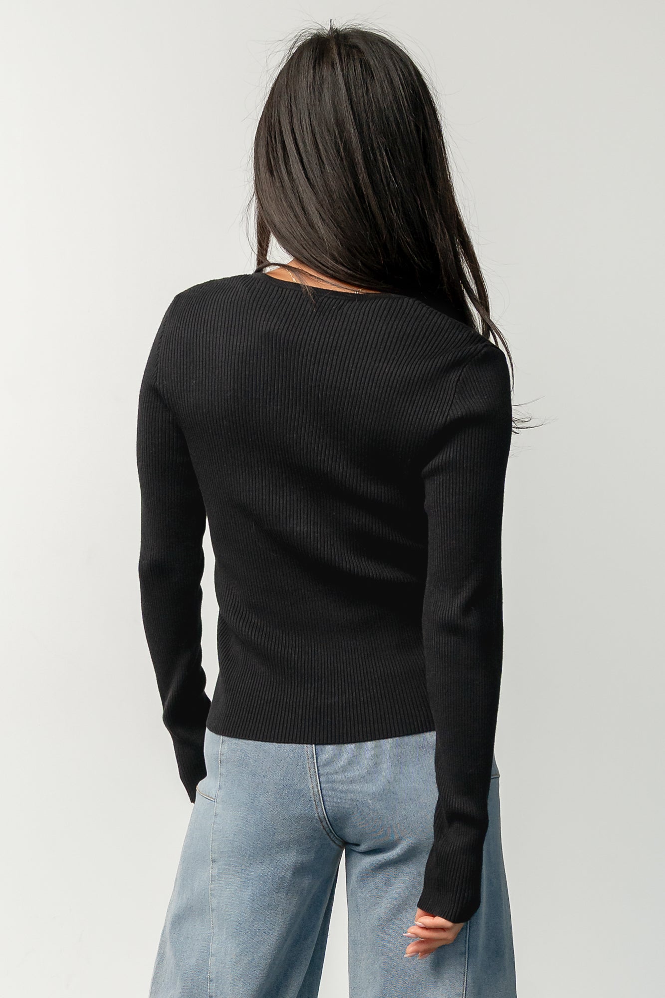 Baltic Born - Leo Ribbed Henley Top
