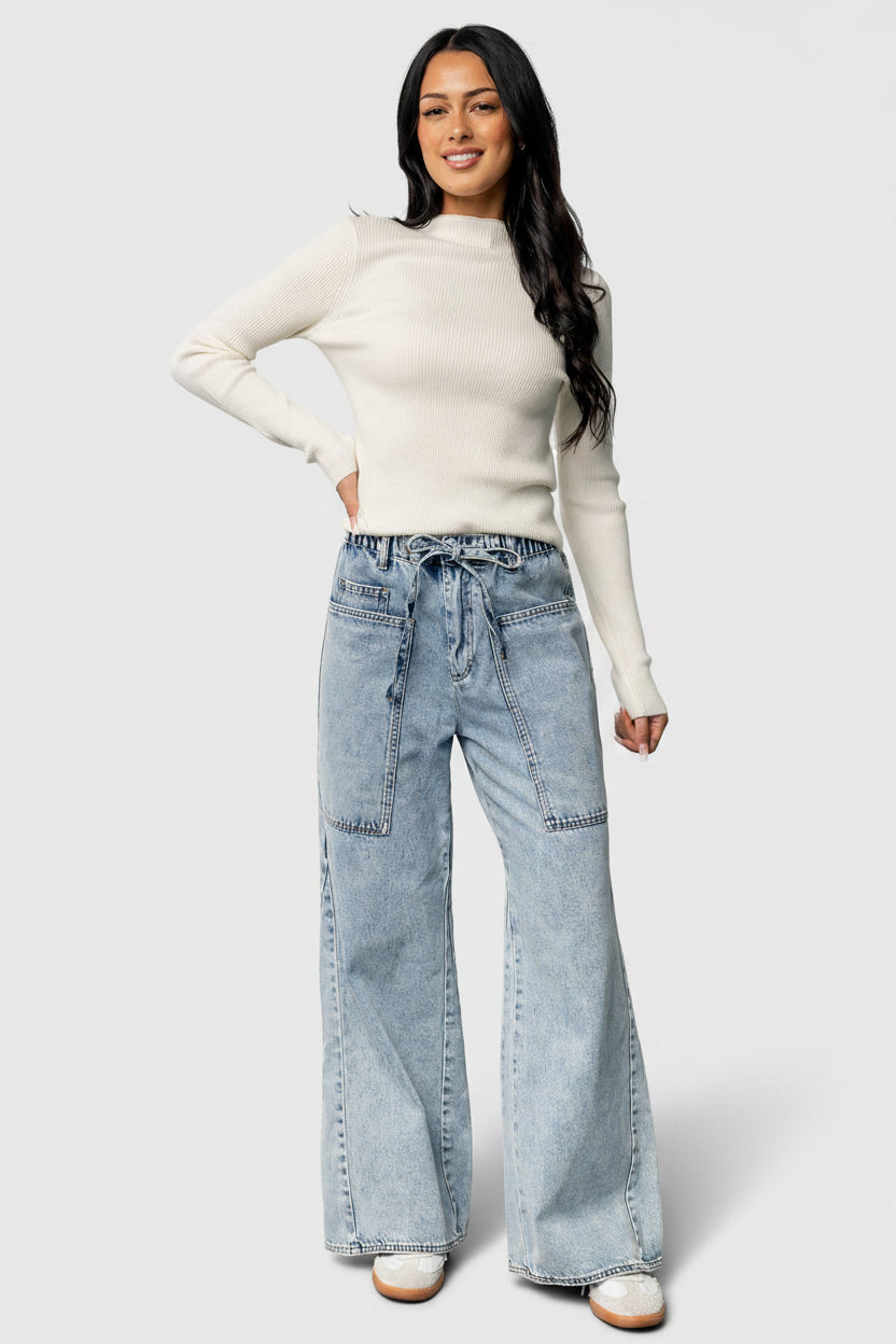 Baltic Born - Ilsa Ribbed Sweater Top