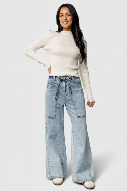 Baltic Born - Ilsa Ribbed Sweater Top
