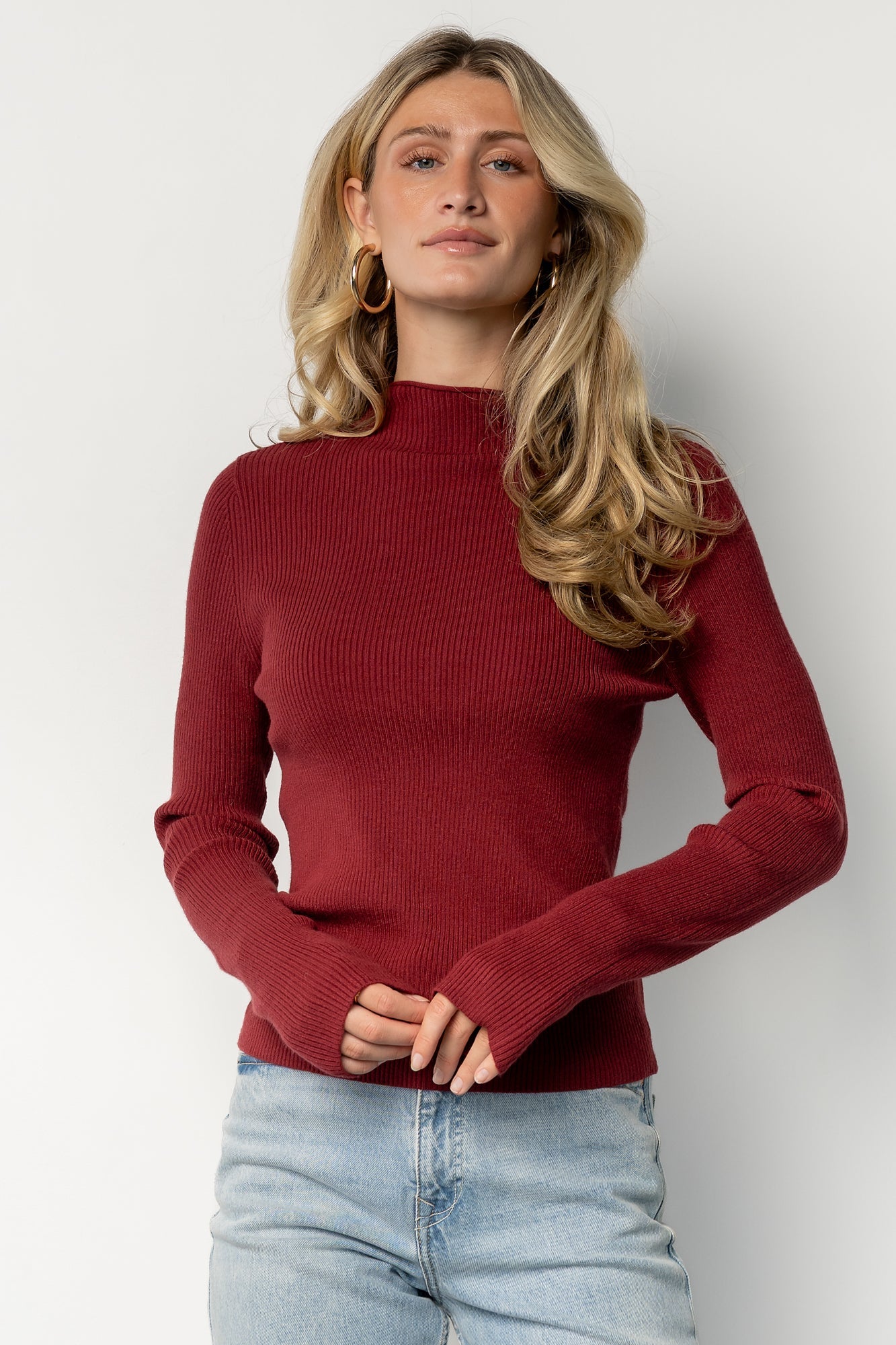 Baltic Born - Ilsa Ribbed Sweater Top