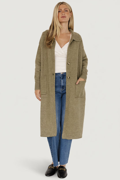 Baltic Born - Ontario Long Button Cardigan