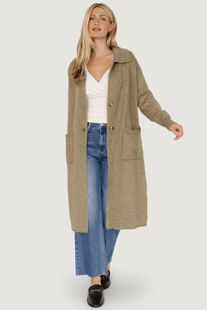 Baltic Born - Ontario Long Button Cardigan