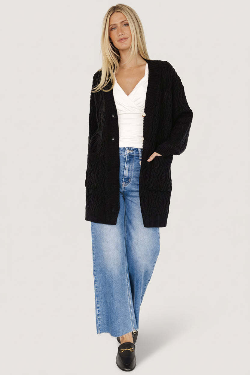 Baltic Born - Alberta Cable Knit Cardigan