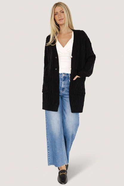 Baltic Born - Alberta Cable Knit Cardigan