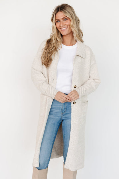 Baltic Born - Ontario Long Button Cardigan