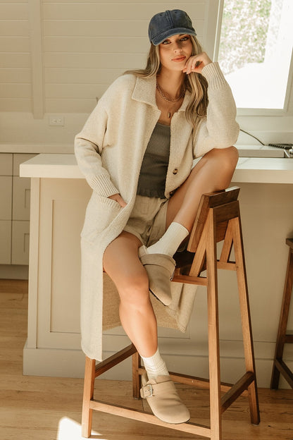 Baltic Born - Ontario Long Button Cardigan