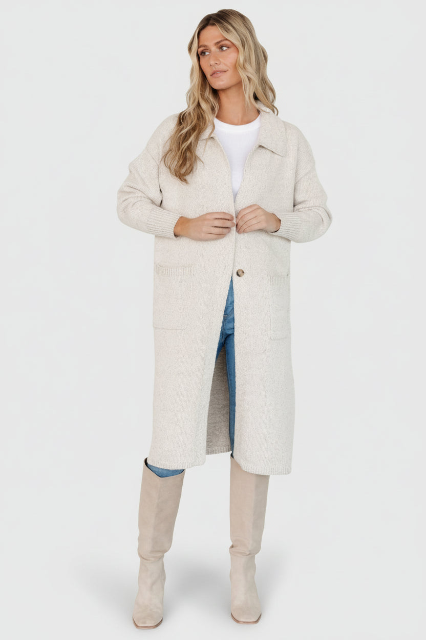 Baltic Born - Ontario Long Button Cardigan