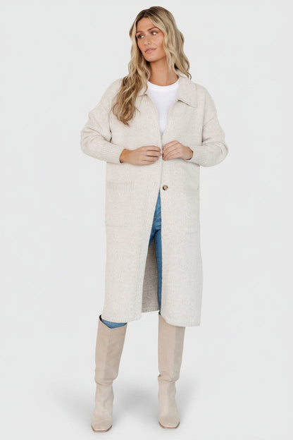 Baltic Born - Ontario Long Button Cardigan